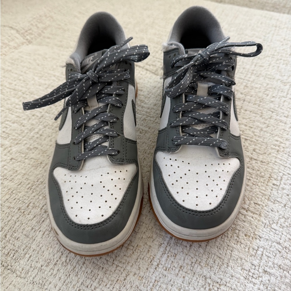Nike Gray and White Kid’s Shoes